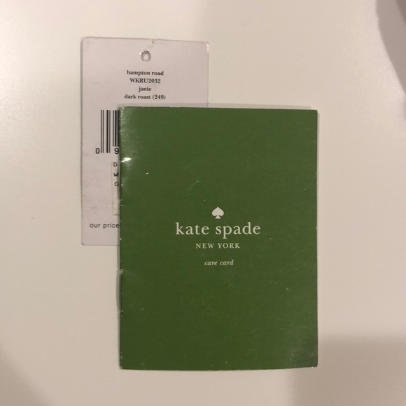 Kate Spade Janie Hampton Road Purse in Dark Roast - Picture 5 of 5